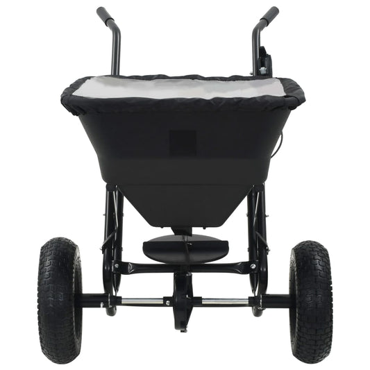 142966 vidaXL Walk Behind Salt Spreader PVC and Steel 106x73x76 cm 45 L 142966 vidaXL Walk Behind Salt Spreader PVC and Steel 106x73x76 cm 45 L