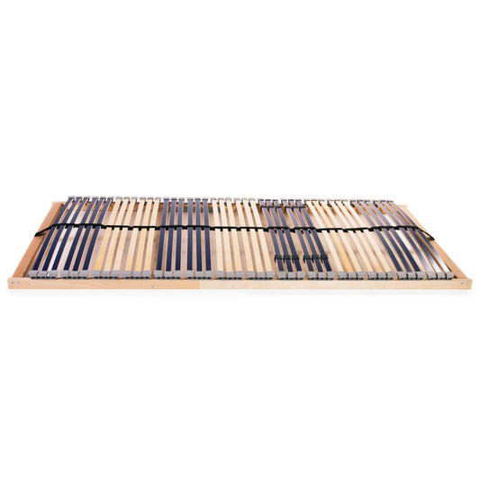 Slatted Bed Base without Mattress with 42 Slats 7 Zones 100x200 cm Slatted Bed Base without Mattress with 42 Slats 7 Zones 100x200 cm