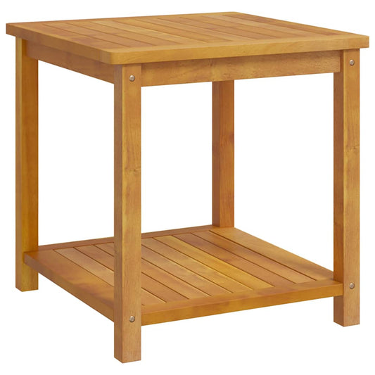 44128 vidaXL Side Table Solid Acacia Wood 45x45x45 cm 44128 vidaXL Side Table Solid Acacia Wood 45x45x45 cm