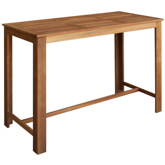 246665 vidaXL Bar Table Solid Acacia Wood 150x70x105 cm 246665 vidaXL Bar Table Solid Acacia Wood 150x70x105 cm