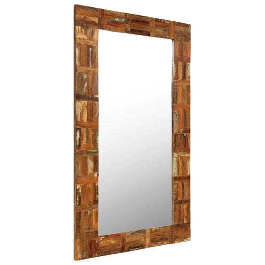 Wall Mirror Solid Reclaimed Wood 60x120 cm Wall Mirror Solid Reclaimed Wood 60x120 cm