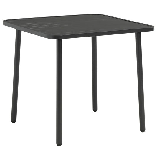 Bistro Set | Dark Grey | E-coated and powder-coated steel | Standard Bistro Set | Dark Grey | E-coated and powder-coated steel | Standard