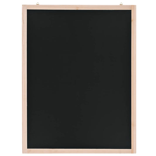 Wall-Mounted Blackboard Cedar Wood 60x80 cm Wall-Mounted Blackboard Cedar Wood 60x80 cm