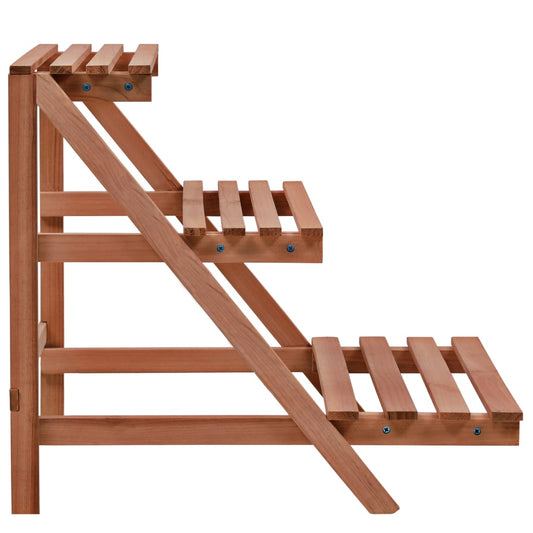 3-Tier Plant Stand Cedar Wood 48x45x40 cm 3-Tier Plant Stand Cedar Wood 48x45x40 cm