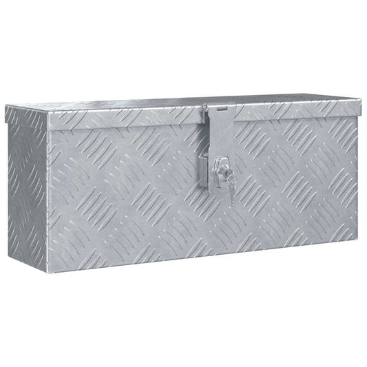 Aluminium Box 48.5x14x20 cm Silver Aluminium Box 48.5x14x20 cm Silver