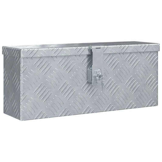 142935 vidaXL Aluminium Box 48,5x14x20 cm Silver 142935 vidaXL Aluminium Box 48,5x14x20 cm Silver