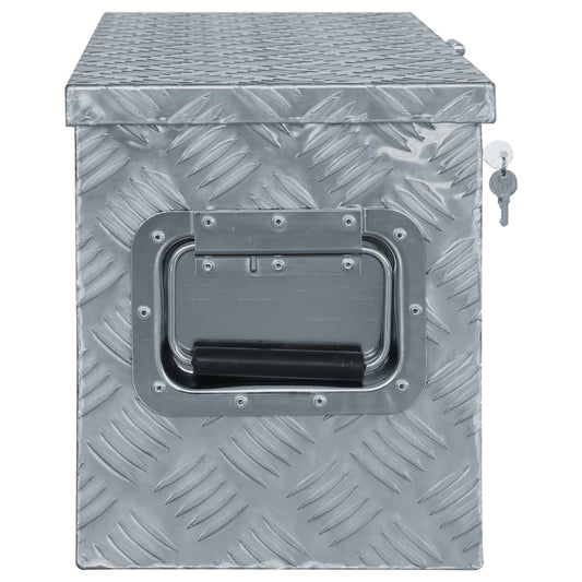 Aluminium Box 61.5x26.5x30 cm Silver Aluminium Box 61.5x26.5x30 cm Silver