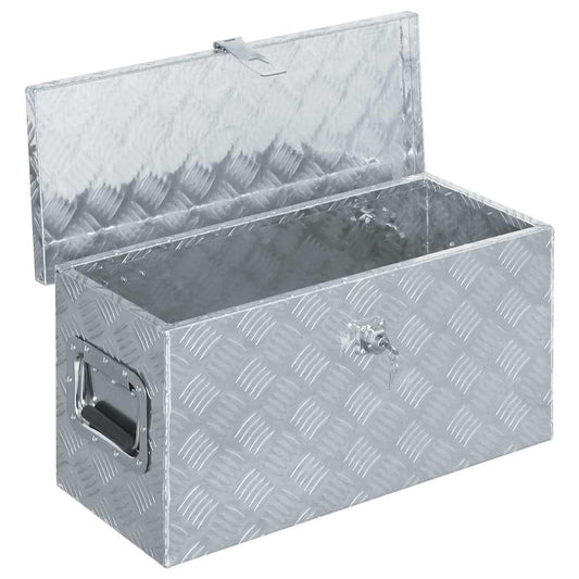 Aluminium Box 61.5x26.5x30 cm Silver Aluminium Box 61.5x26.5x30 cm Silver