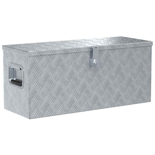 Aluminium Box 80x30x35 cm Silver Aluminium Box 80x30x35 cm Silver
