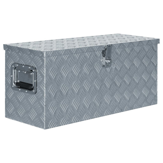 Aluminium Box 80x30x35 cm Silver Aluminium Box 80x30x35 cm Silver