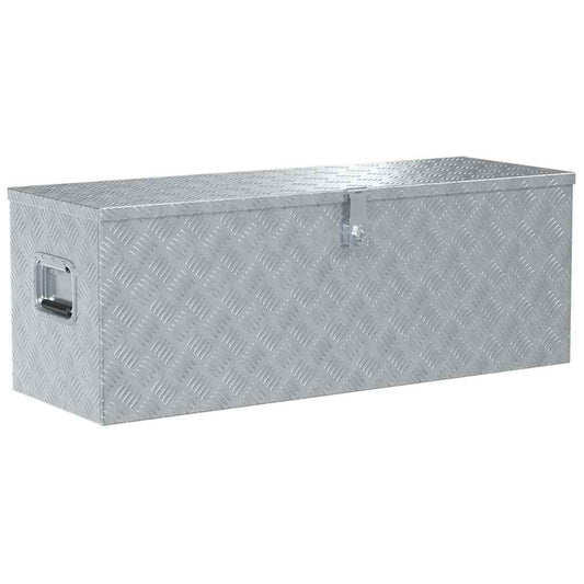 Aluminium Box 110.5x38.5x40 cm Silver Aluminium Box 110.5x38.5x40 cm Silver