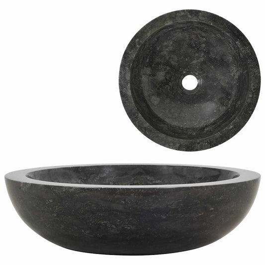 142774 vidaXL Sink 40x12 cm Marble Black 142774 vidaXL Sink 40x12 cm Marble Black