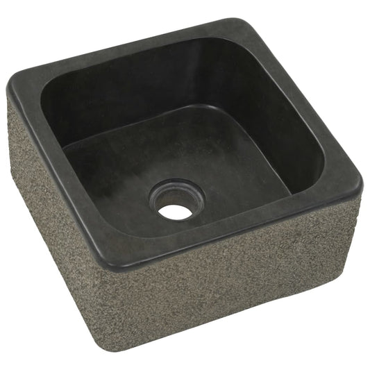 Sink 30x30x15 cm Riverstone Black Sink 30x30x15 cm Riverstone Black