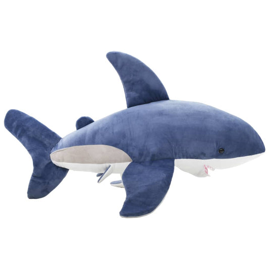 80227 vidaXL White Shark Cuddly Toy Plush Blue and White 80227 vidaXL White Shark Cuddly Toy Plush Blue and White