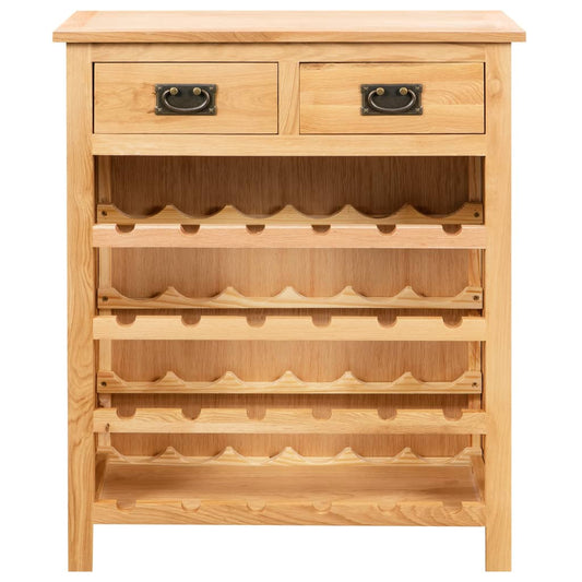 Wine Cabinet 72x32x90 cm Solid Oak Wood Wine Cabinet 72x32x90 cm Solid Oak Wood