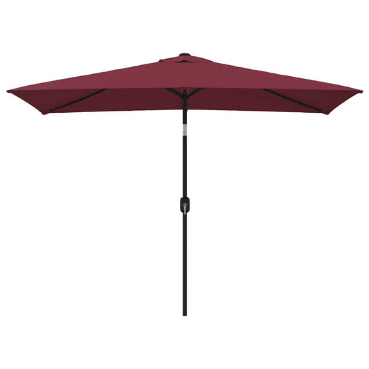 Garden Parasol | Bordeaux Red | Polyester fabric, Steel pole | Medium Garden Parasol | Bordeaux Red | Polyester fabric, Steel pole | Medium