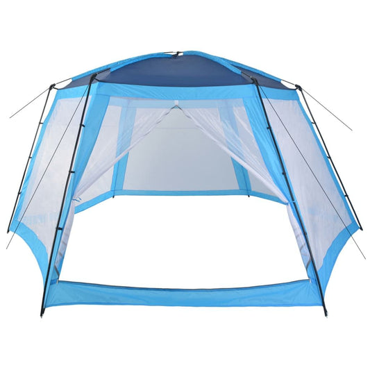 Pool Tent Fabric 590x520x250 cm Blue Pool Tent Fabric 590x520x250 cm Blue