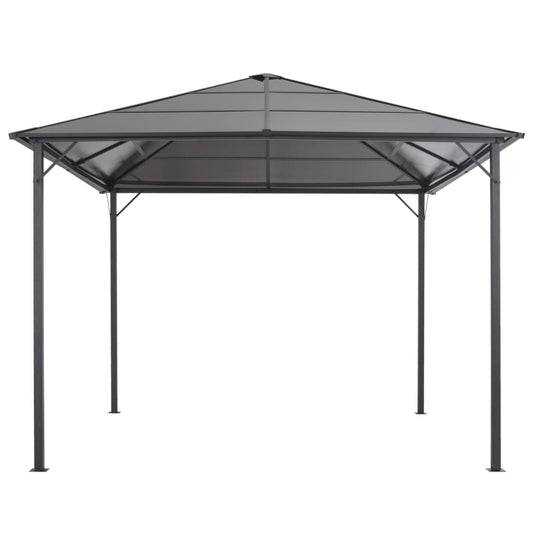 Gazebo | Anthracite | Aluminium and Steel | Large Gazebo | Anthracite | Aluminium and Steel | Large