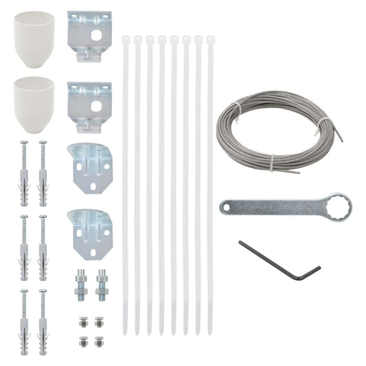 29 Piece Balcony Screen Accessory Set 29 Piece Balcony Screen Accessory Set