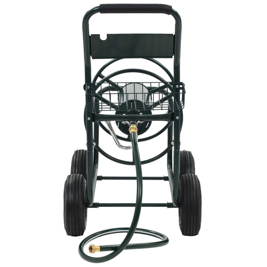 Garden Hose Trolley with 1/2" Hose Connector 75 m Steel Garden Hose Trolley with 1/2" Hose Connector 75 m Steel