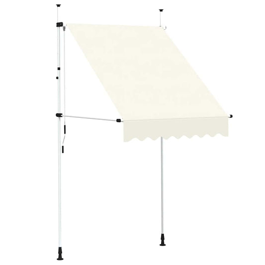 Manual Retractable Awning 150 cm Cream Manual Retractable Awning 150 cm Cream