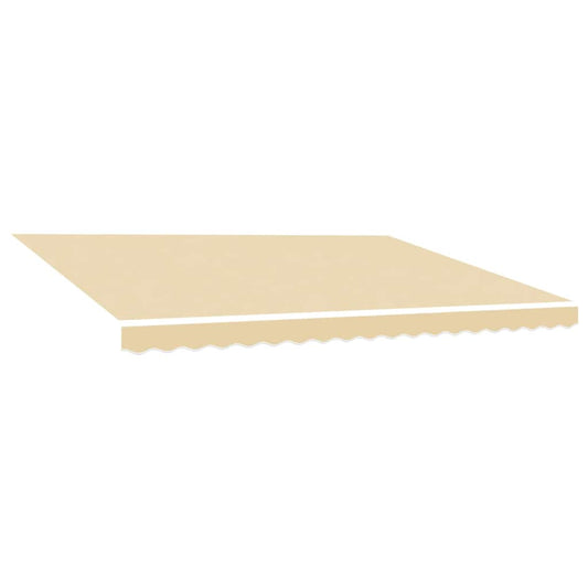 Awning Replacement Fabric Cream 500x300 cm Polyester Awning Replacement Fabric Cream 500x300 cm Polyester