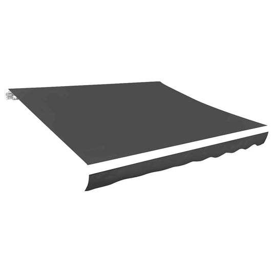 Awning Replacement Fabric Grey 300x250 cm Polyester Awning Replacement Fabric Grey 300x250 cm Polyester