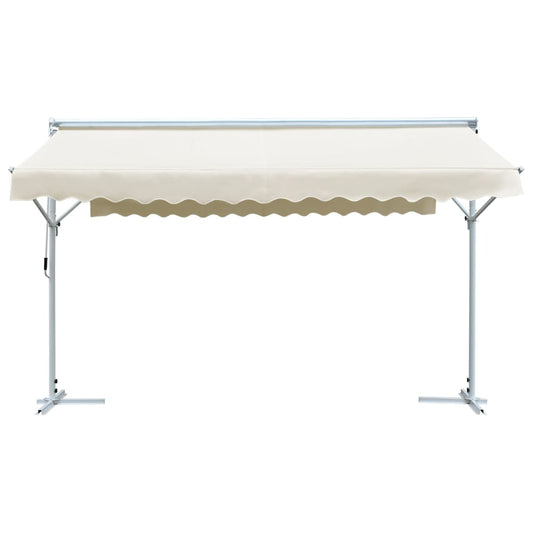 Free Standing Awning 4x3 m Cream Free Standing Awning 4x3 m Cream