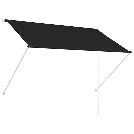 143759 vidaXL Retractable Awning 200x150 cm Anthracite 143759 vidaXL Retractable Awning 200x150 cm Anthracite
