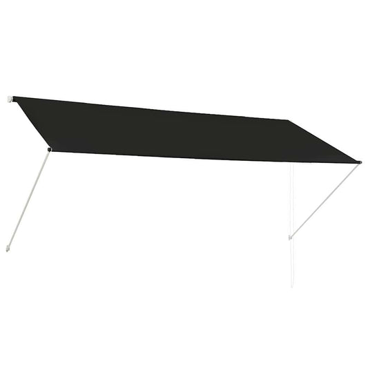 Retractable Awning 300x150 cm Anthracite Retractable Awning 300x150 cm Anthracite
