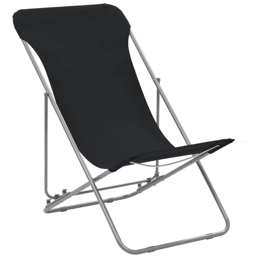 Beach Chair | Set of 2 | Black Beach Chair | Set of 2 | Black