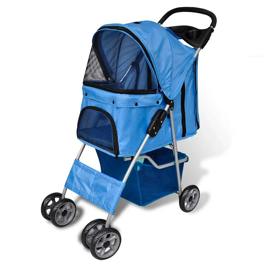Dog Stroller 15 kg Blue Dog Stroller 15 kg Blue