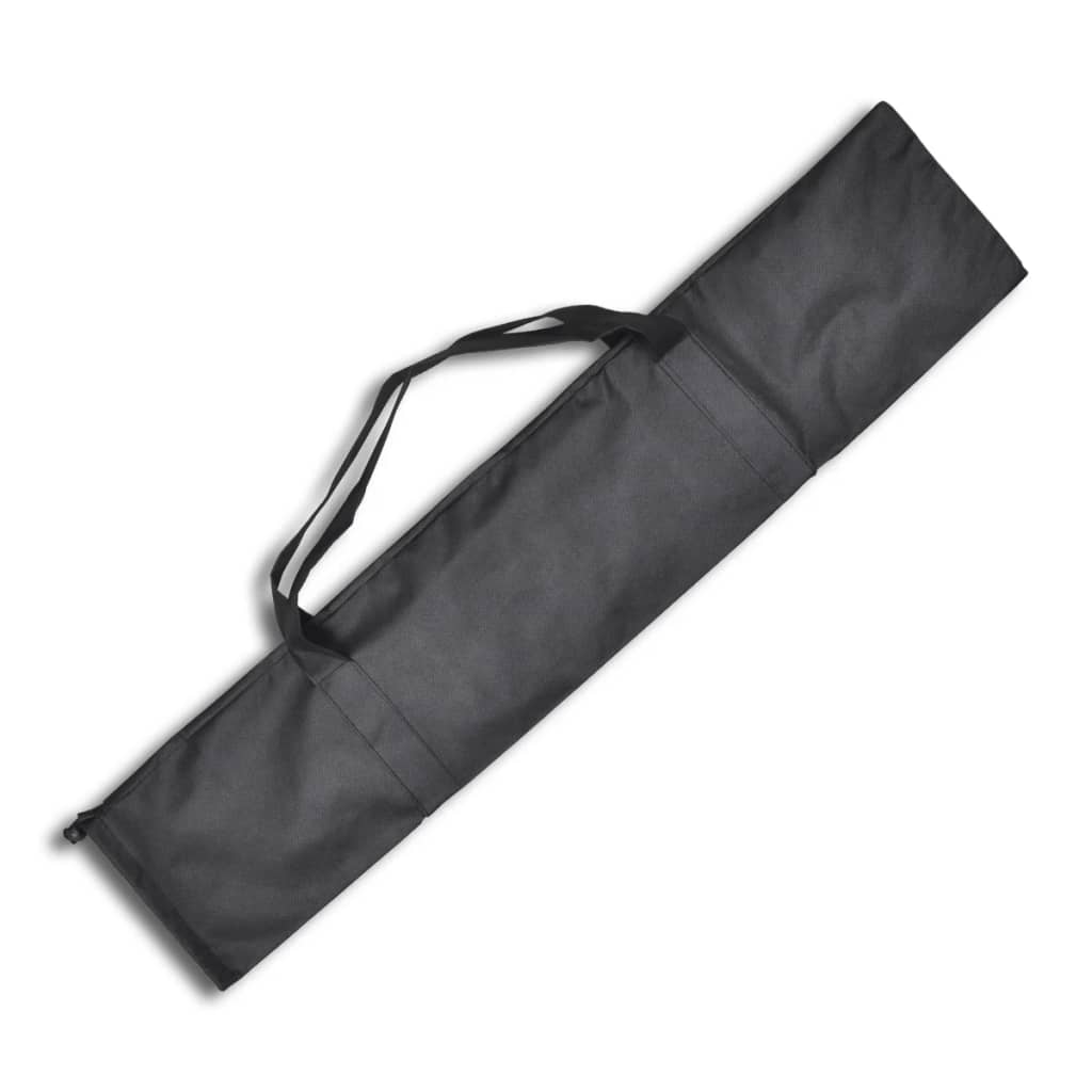 Photo Studio Kit with 3 Cotton Backdrops Adjustable Frame 3x5m