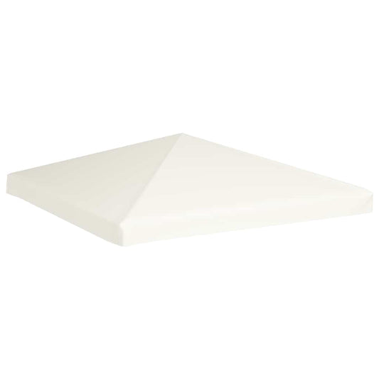 Gazebo Top Cover 310 g/m² 3x3 m Cream White Gazebo Top Cover 310 g/m² 3x3 m Cream White
