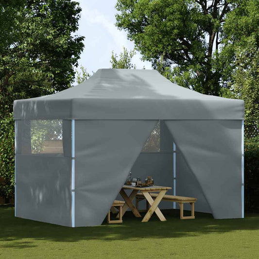 Partytent | Anthracite | Oxford Fabric | 3x4.5m | Foldable | Party Tent Partytent | Anthracite | Oxford Fabric | 3x4.5m | Foldable | Party Tent