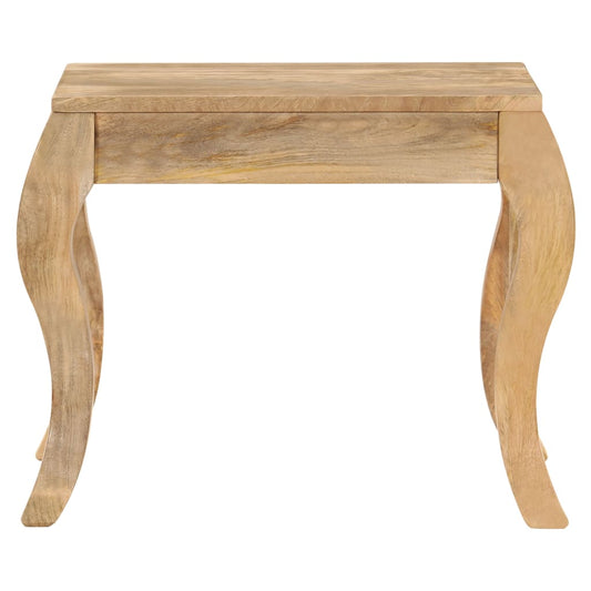 247112 vidaXL End Table 45x45x40 cm Solid Mango Wood 247112 vidaXL End Table 45x45x40 cm Solid Mango Wood