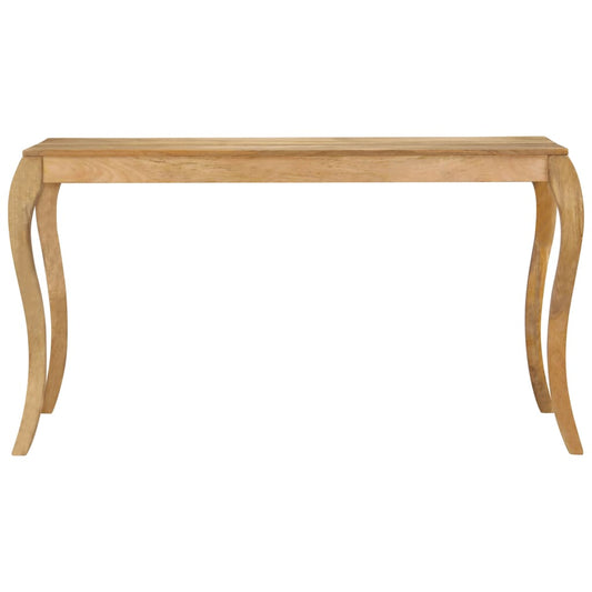 247114 vidaXL Dining Table 135x75x76 cm Solid Mango Wood 247114 vidaXL Dining Table 135x75x76 cm Solid Mango Wood