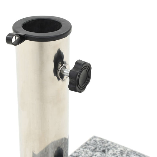 Parasol Base Granite 10 kg Curved Grey Parasol Base Granite 10 kg Curved Grey