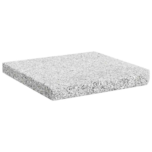 Umbrella Weight Plate Granite 25 kg Square Grey Umbrella Weight Plate Granite 25 kg Square Grey