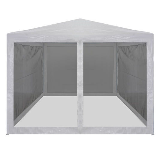 Party Tent with 4 Mesh Sidewalls 4x3 m Party Tent with 4 Mesh Sidewalls 4x3 m