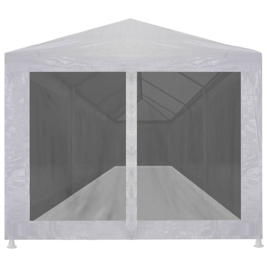 Party Tent with 10 Mesh Sidewalls 12x3 m Party Tent with 10 Mesh Sidewalls 12x3 m
