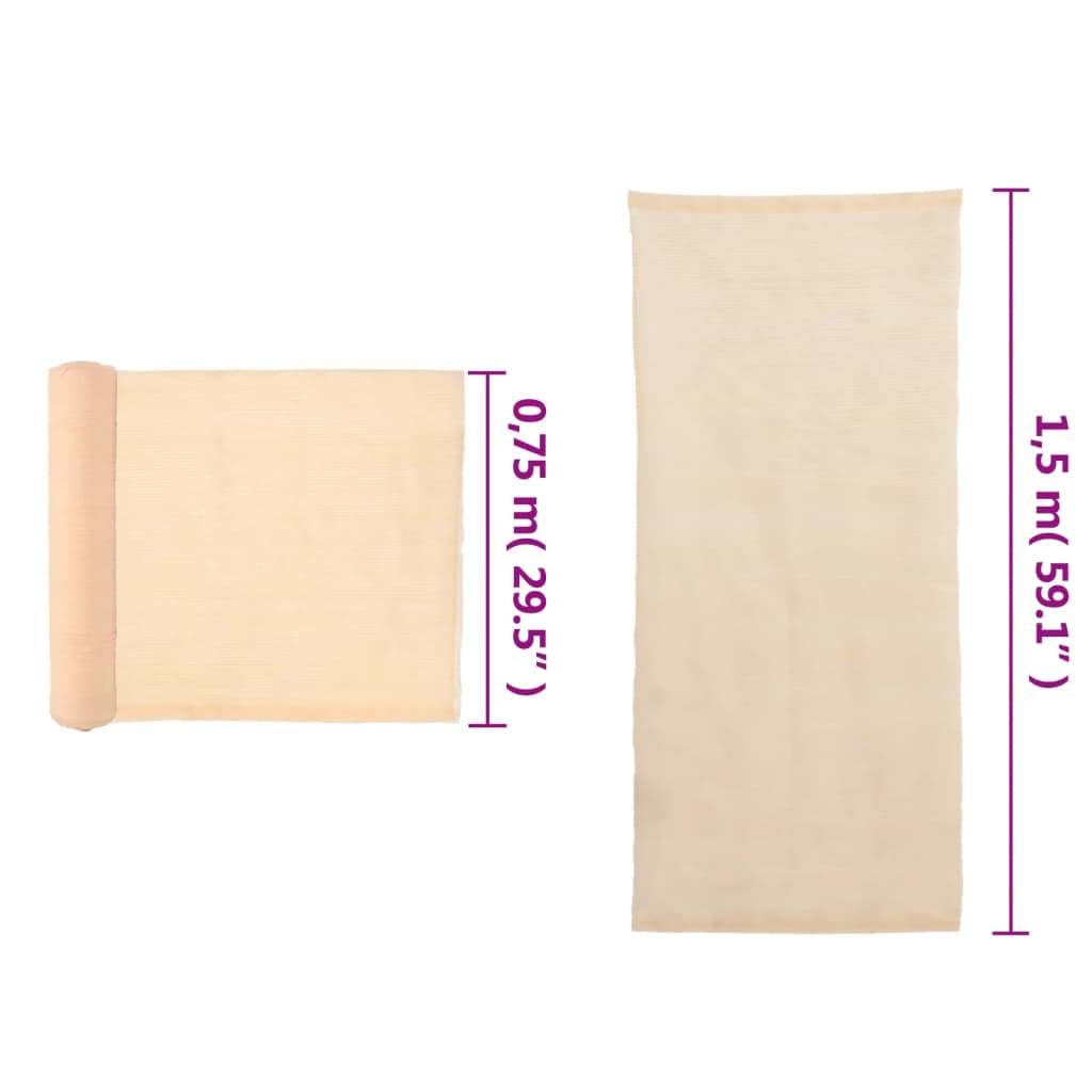 Privacy Net HDPE 1.5x50 m Beige