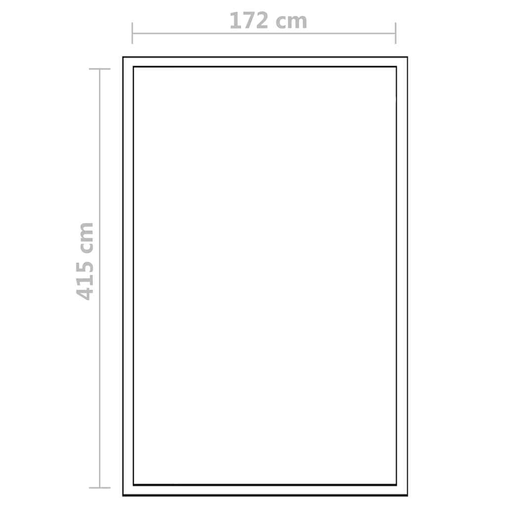 Greenhouse Aluminium 421x190x195 cm 15.6 m³