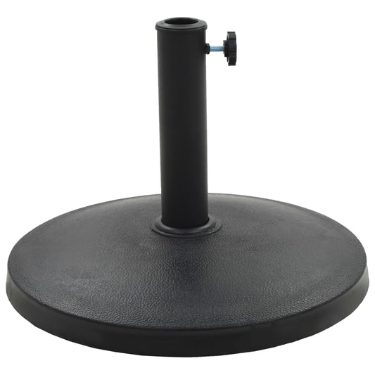 Parasol Base Round Polyresin 10 kg Black Parasol Base Round Polyresin 10 kg Black