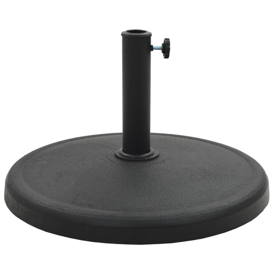 Parasol Base Round Polyresin 19 kg Black Parasol Base Round Polyresin 19 kg Black