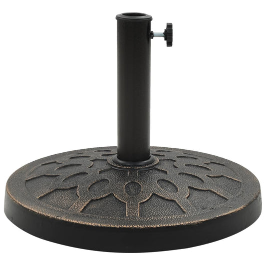 Parasol Base Round Polyresin 13 kg Bronze Parasol Base Round Polyresin 13 kg Bronze