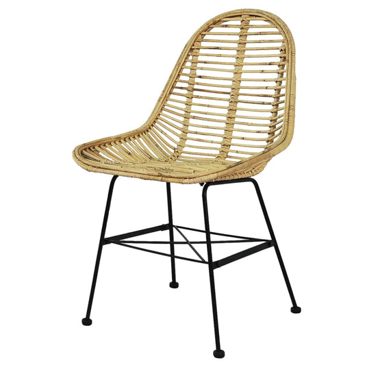 Dining Chairs 6 pcs Natural Rattan Dining Chairs 6 pcs Natural Rattan