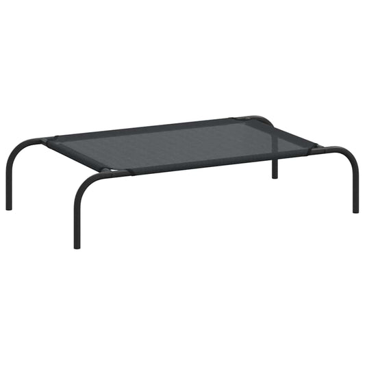 Dog Bed | Black | Textilene and Powder-Coated Steel | Small | Dog Bed Dog Bed | Black | Textilene and Powder-Coated Steel | Small | Dog Bed