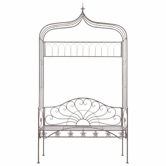 45435 vidaXL Garden Bench 122 cm Iron Antique Brown 45435 vidaXL Garden Bench 122 cm Iron Antique Brown