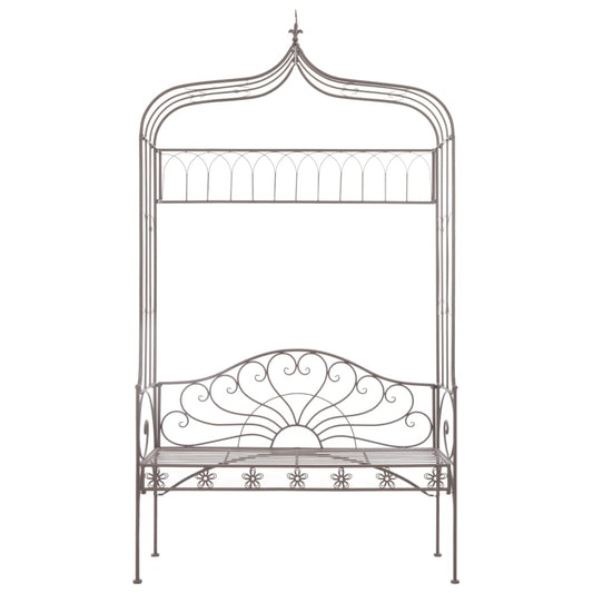 Garden Bench | Antique brown | Wrought iron | Standard size for two Garden Bench | Antique brown | Wrought iron | Standard size for two